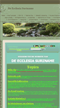 Mobile Screenshot of ecclesia-suriname.com